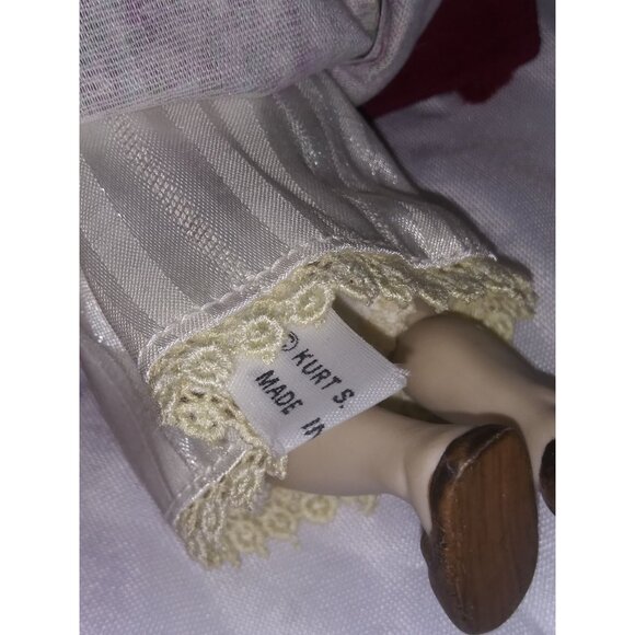 VTG Kurt Adler Ebenezer Scrooge Porcelain Holiday 8 Inch Ornament 1984 - Picture 8 of 10